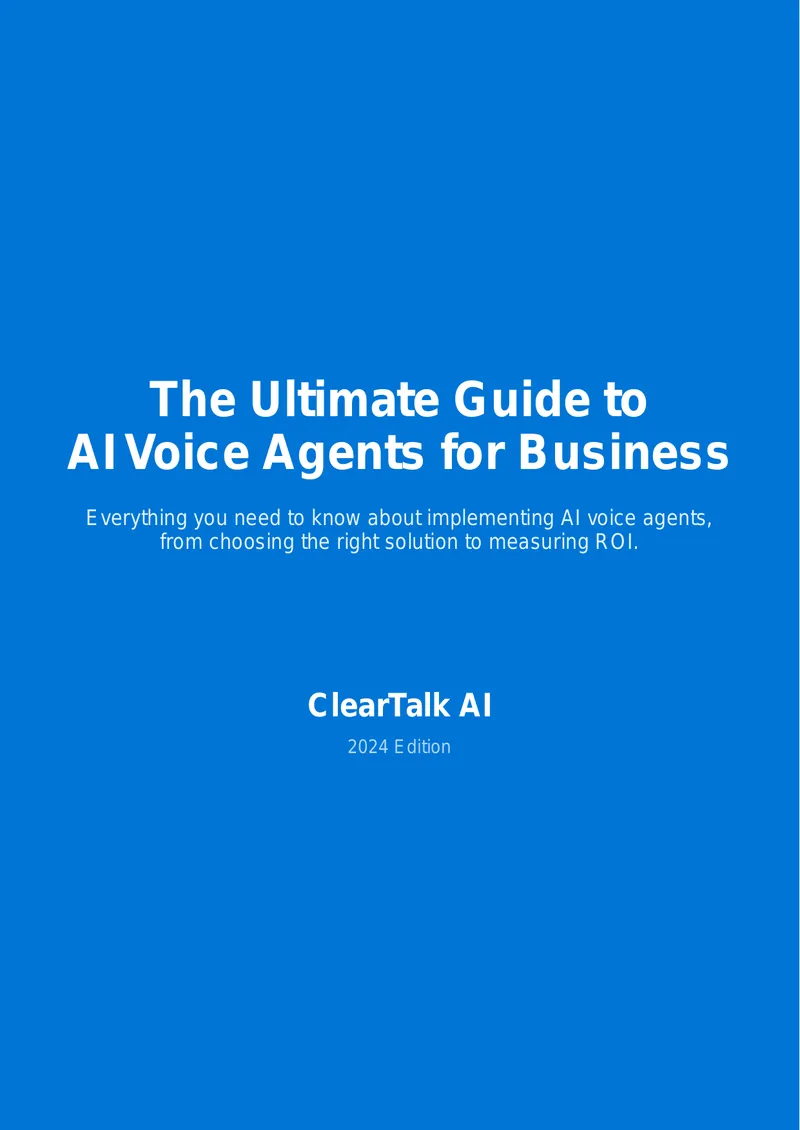 Guide to Implementing AI Voice Agents