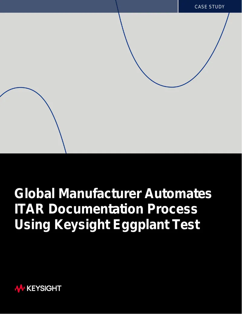 Global Manufacturer Automates ITAR Documentation Process