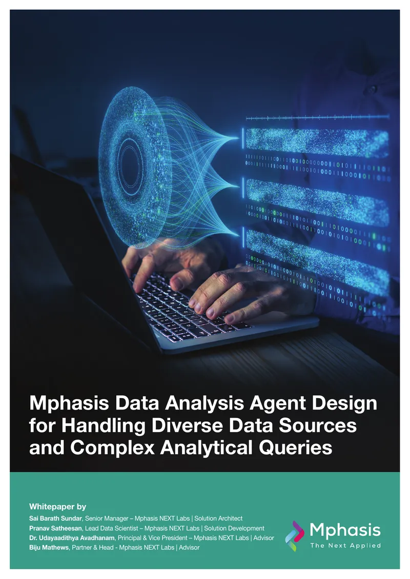Mphasis Data Analysis Agent Design Overview