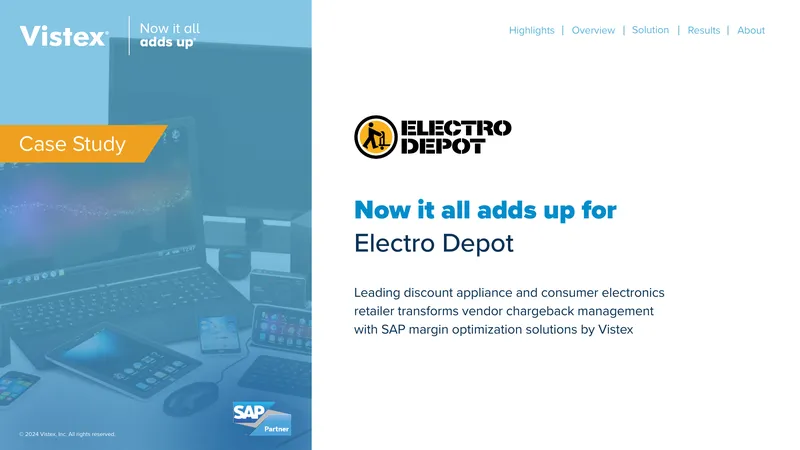 Vendor Chargeback Management Optimization Case Study