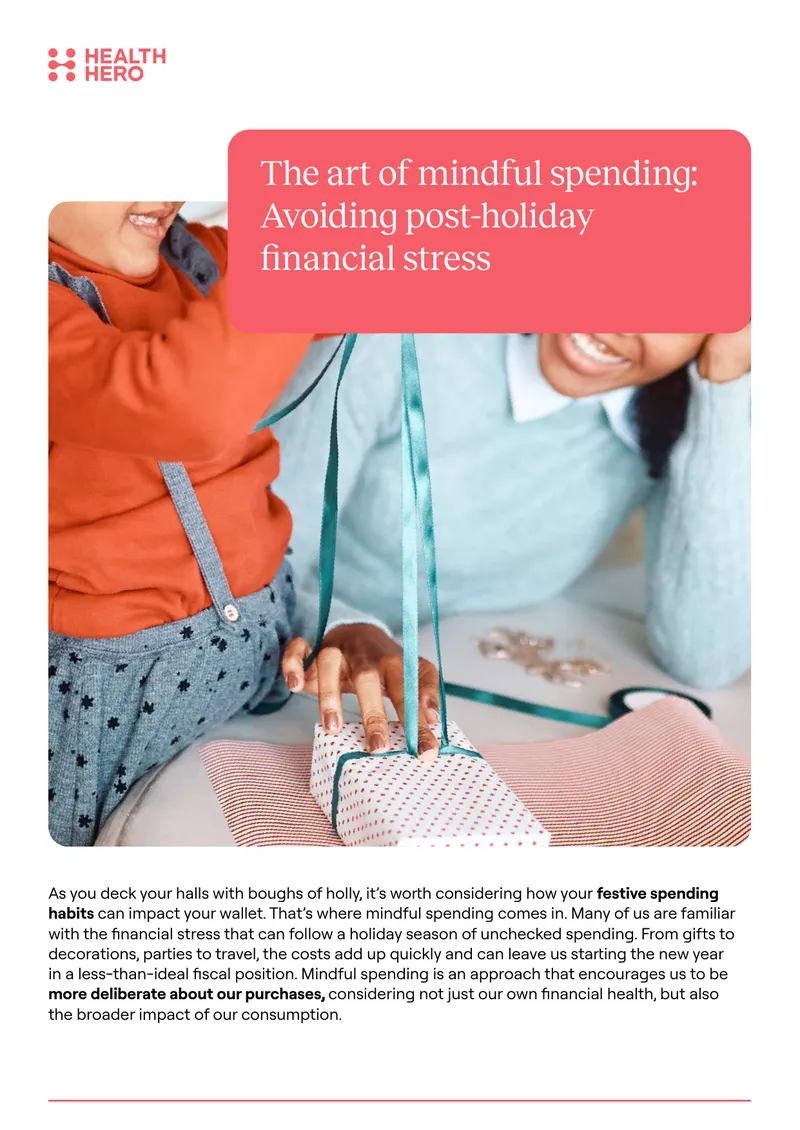 Mindful Spending Strategies for Holiday Financial Health