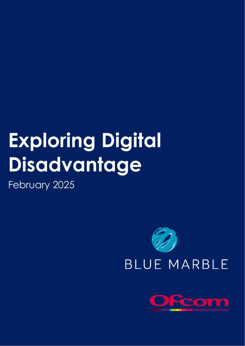 Exploring Digital Disadvantage Research Report