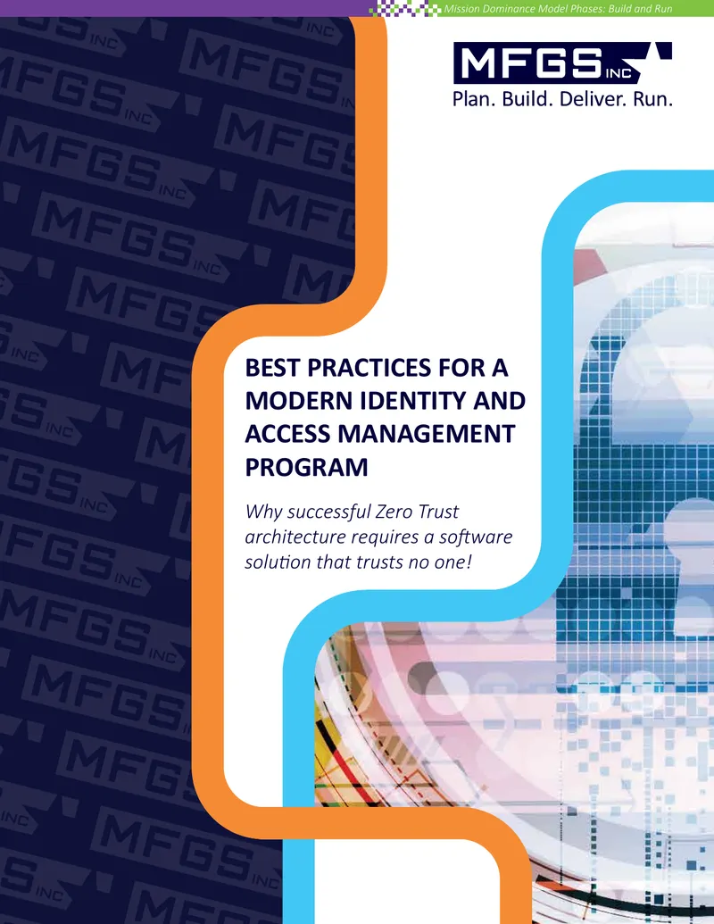 Best Practices for Modern Identity and Access Management