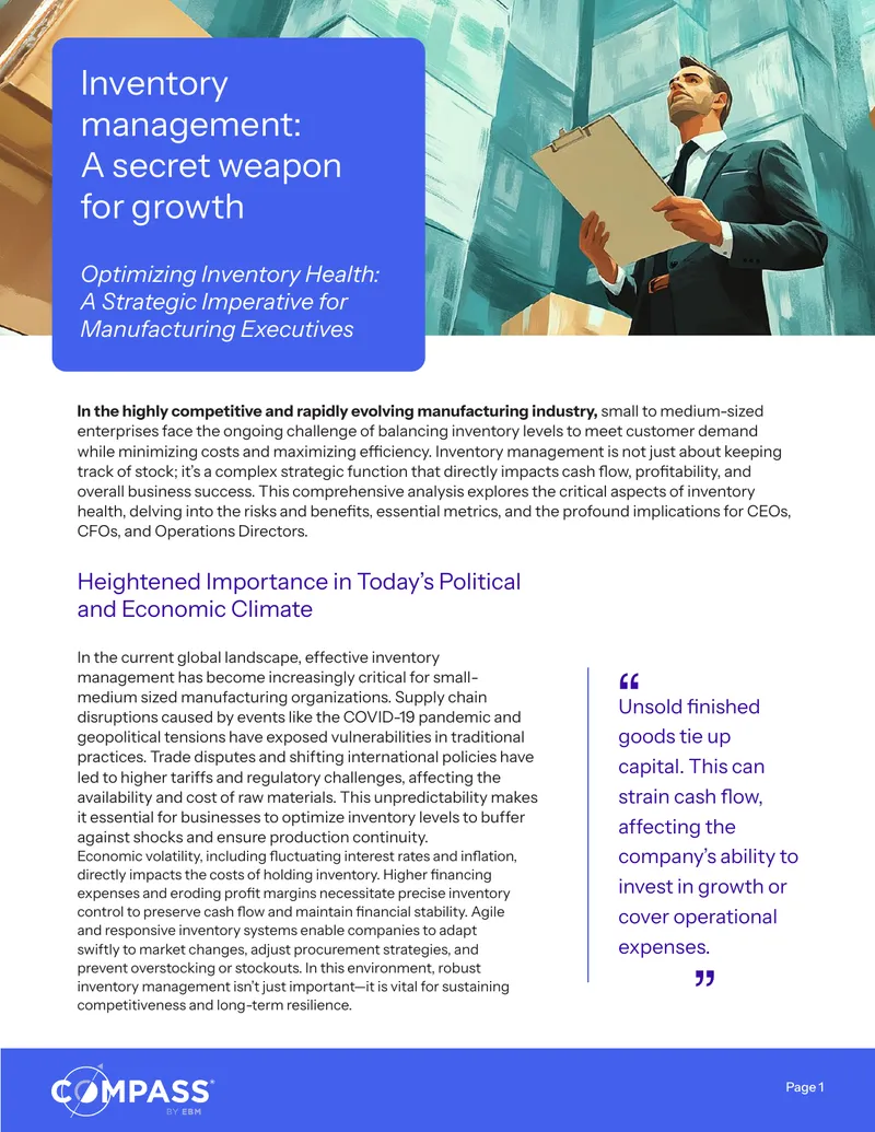 Optimizing Inventory Management for Manufacturing Success