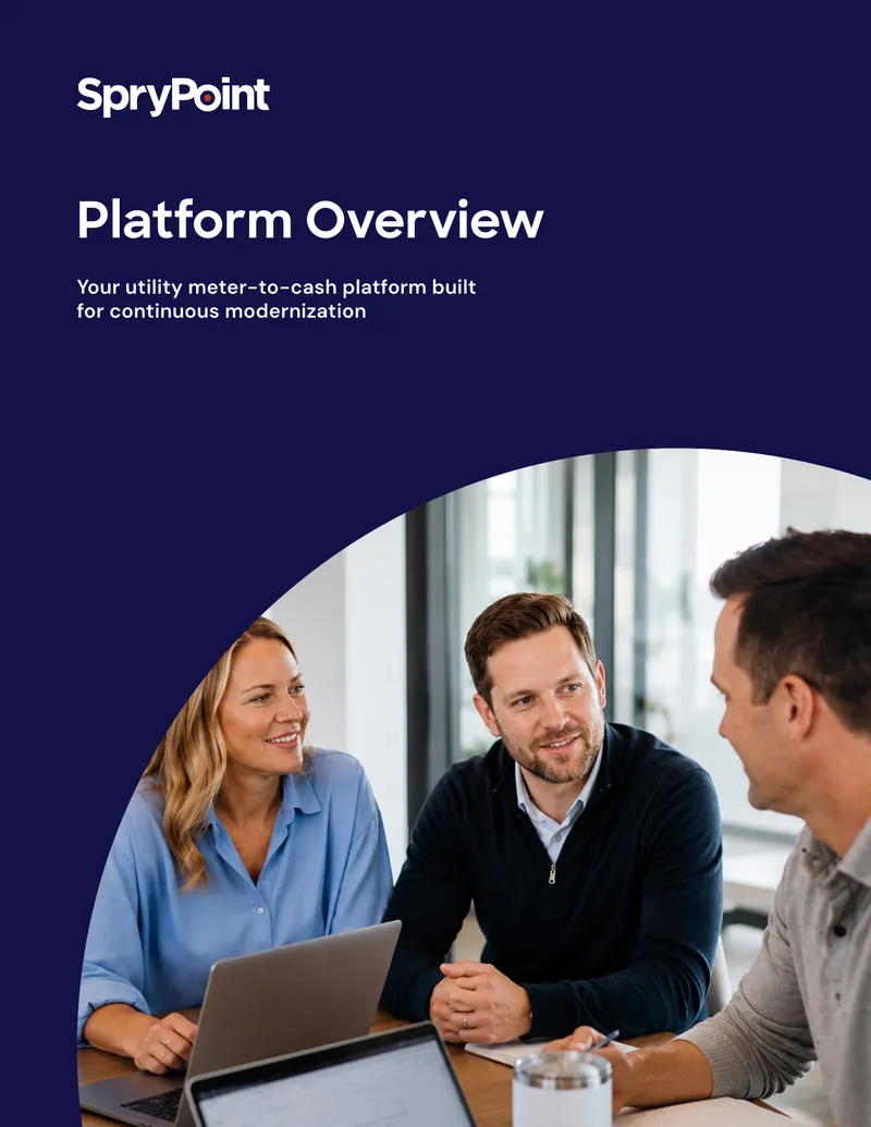 Utility Meter-to-Cash Platform Overview