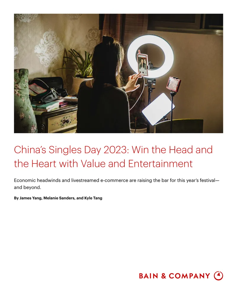 China's Singles Day 2023 Consumer Spending Trends
