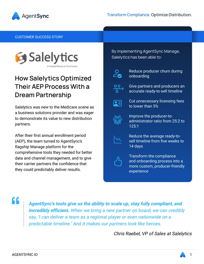 Salelytics AEP Process Optimization Case Study