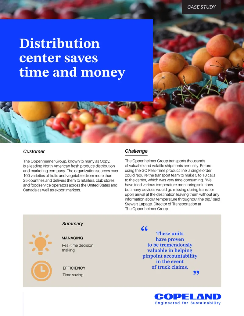 Oppenheimer Group Supply Chain Efficiency Case Study