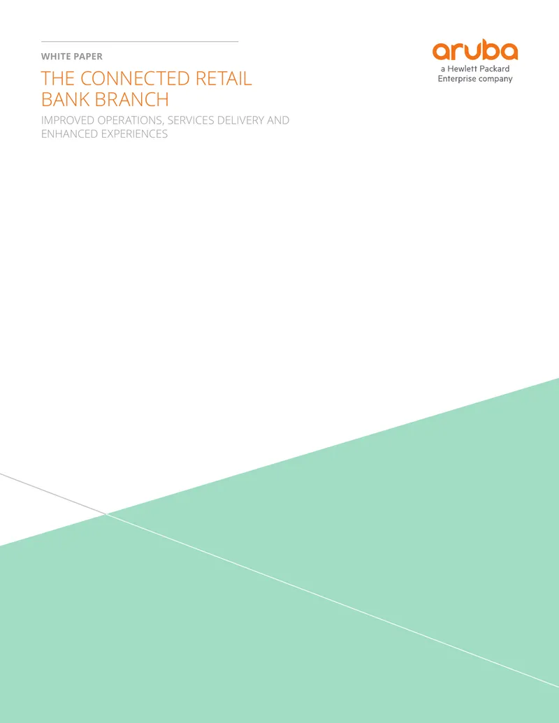 Connected Retail Bank Branch Transformation