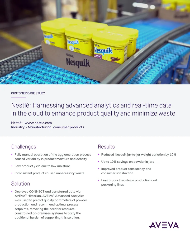 Nestlé Case Study on Advanced Analytics Implementation