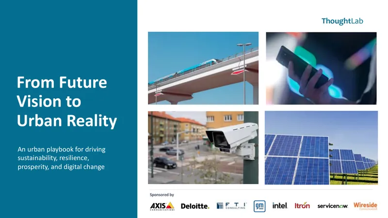 Urban Playbook for Sustainability and Digital Change