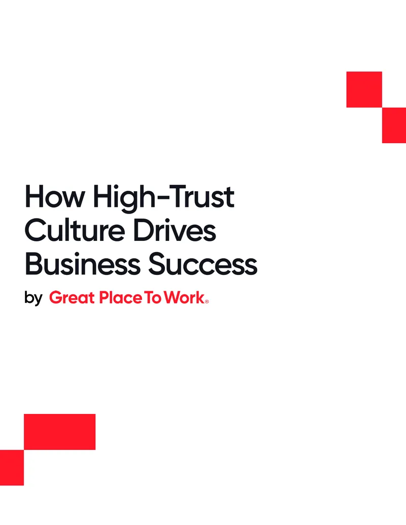 Impact of High-Trust Culture on Business Success