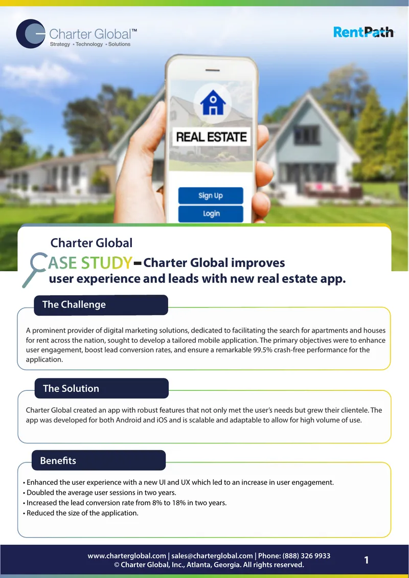 Real Estate Mobile Application Development Case Study