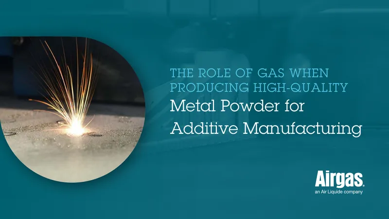 Role of Gas in High-Quality Metal Powder Production