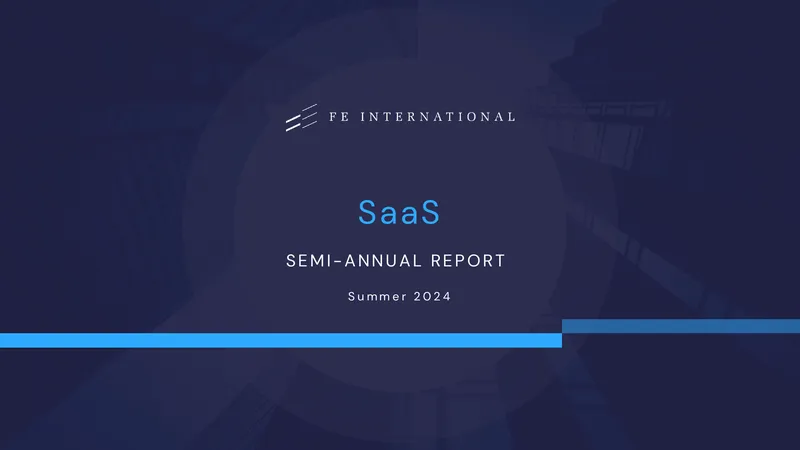 SaaS Industry Annual Report Summer 2024