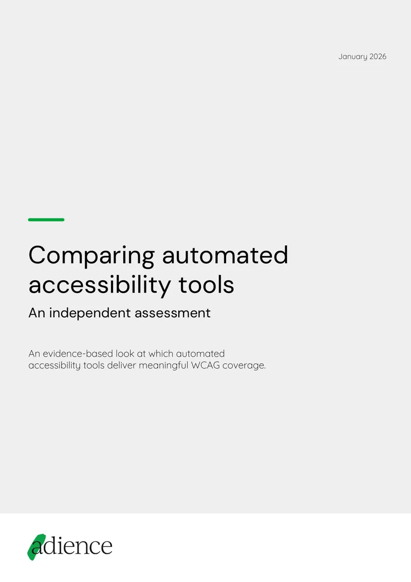 Comparative Analysis of Automated Accessibility Tools