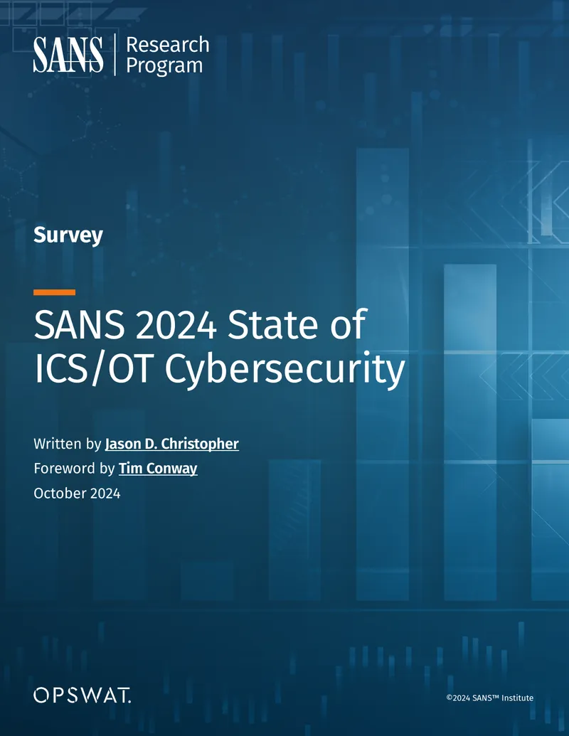 SANS 2024 State of ICS/OT Cybersecurity Report