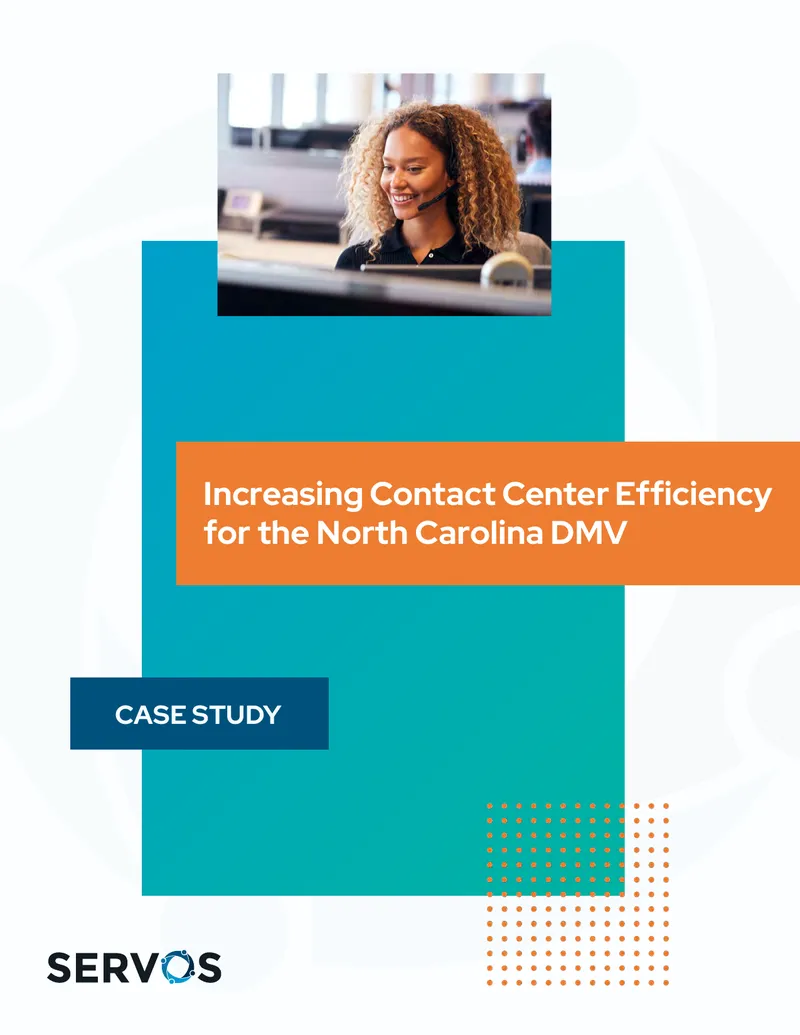 Increasing Contact Center Efficiency for North Carolina DMV