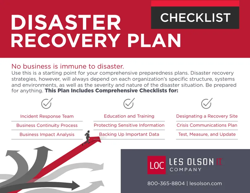 Comprehensive Disaster Recovery Plan Checklist