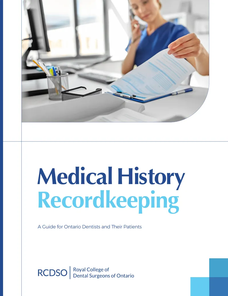 Medical History Recordkeeping Guide for Dentists