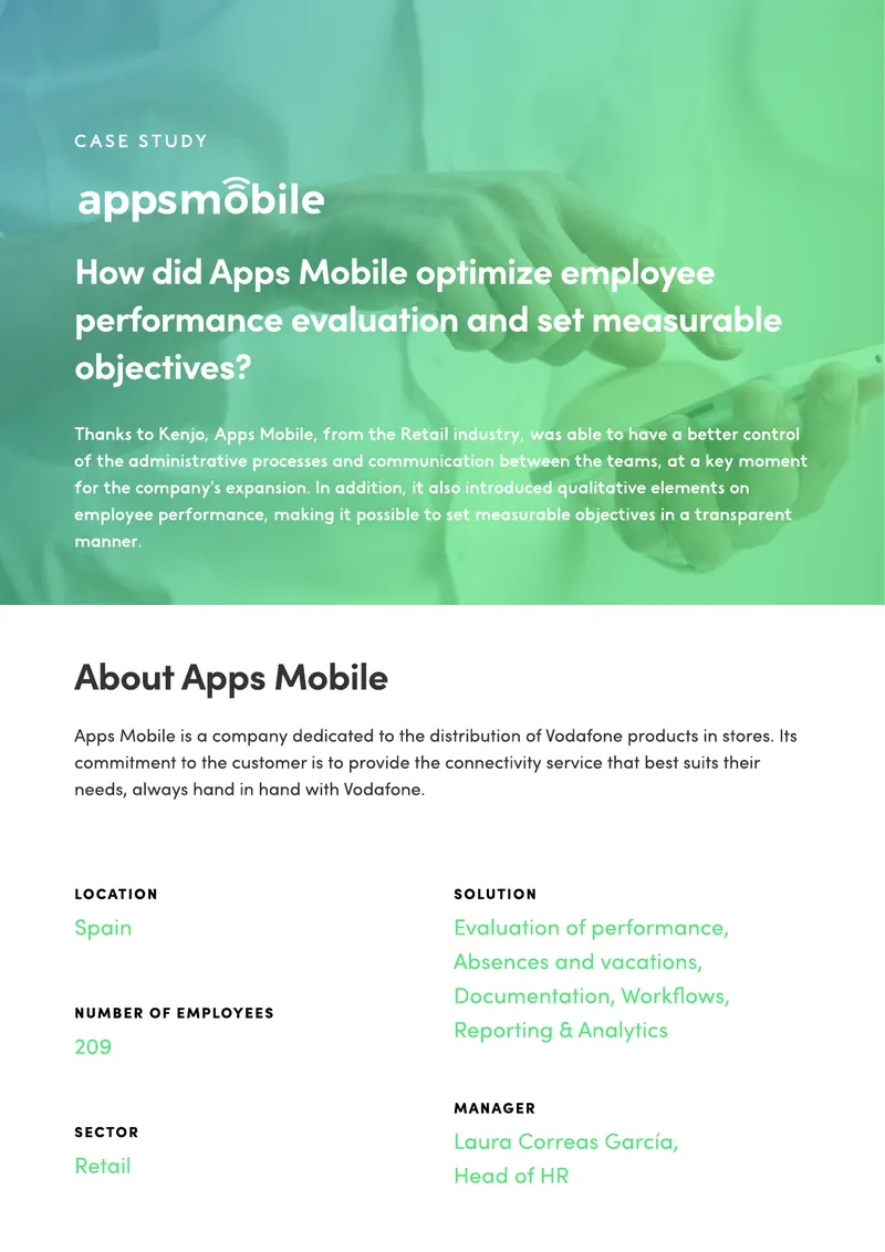Employee Performance Evaluation Optimization Case Study