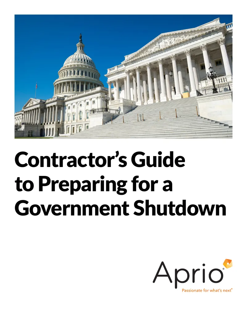 Contractor's Guide to Preparing for a Government Shutdown