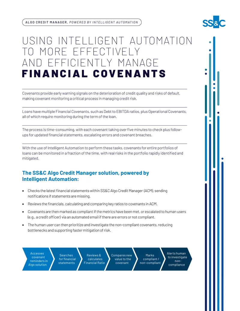 Intelligent Automation for Financial Covenant Management