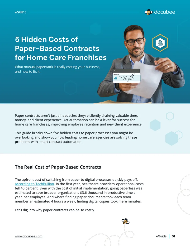 Hidden Costs of Paper-Based Contracts in Home Care