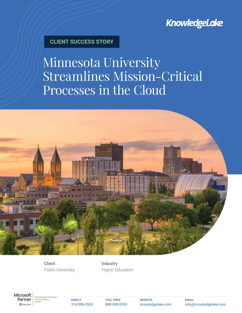 Minnesota University Cloud Transition Case Study