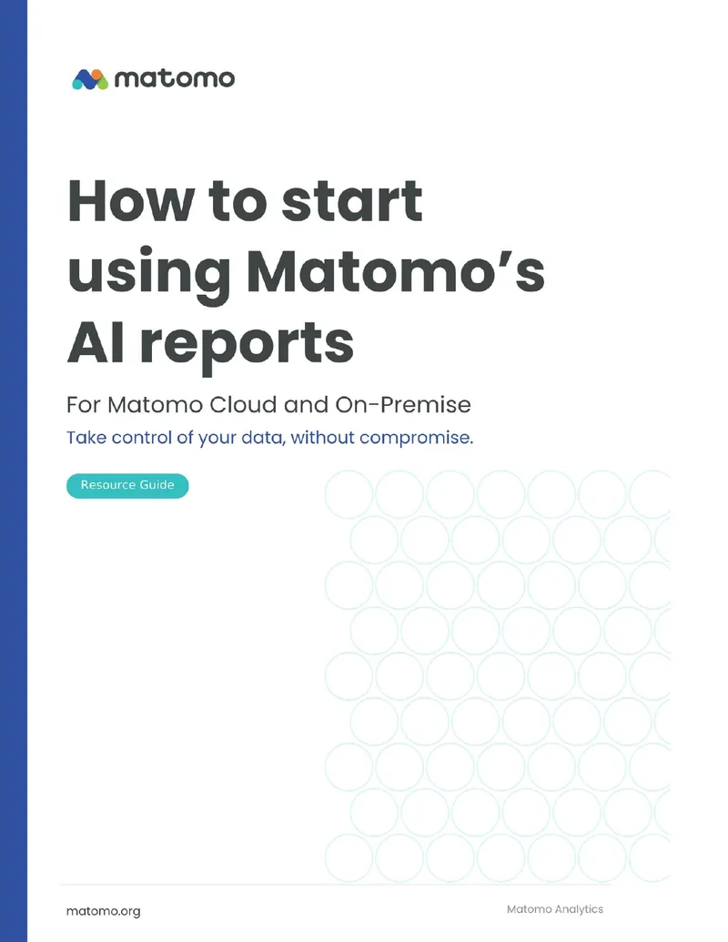 Guide to Using Matomo's AI Reports