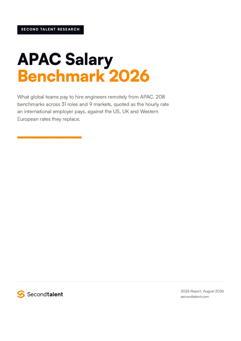 APAC Salary Benchmark 2026 for Engineers