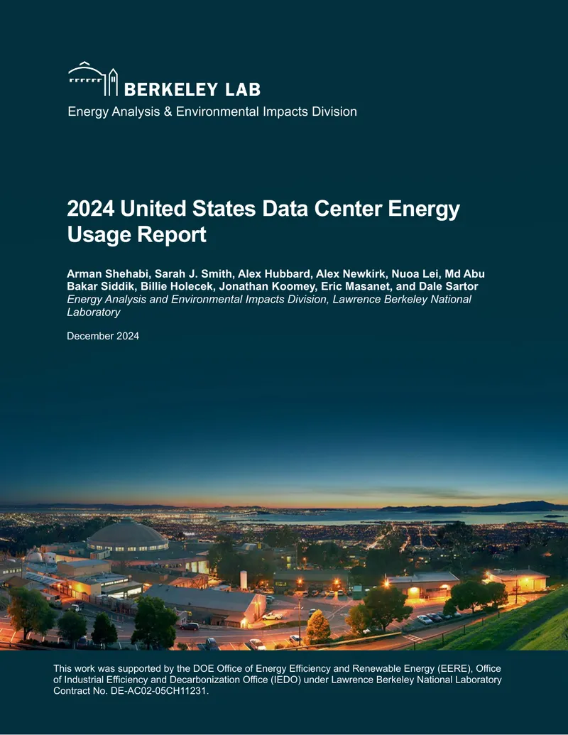 2024 United States Data Center Energy Usage Report