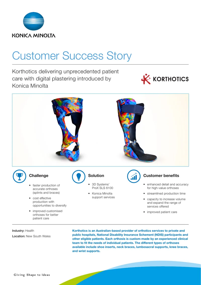 Korthotics Digital Plastering Implementation Case Study