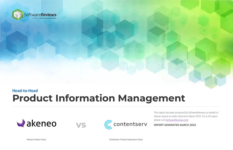 Product Information Management Head-to-Head Report