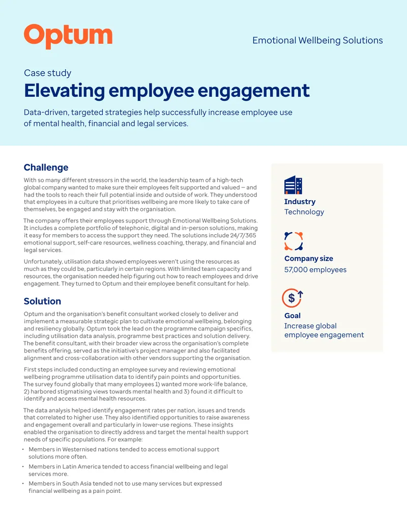 Employee Engagement Strategies for Wellbeing Solutions