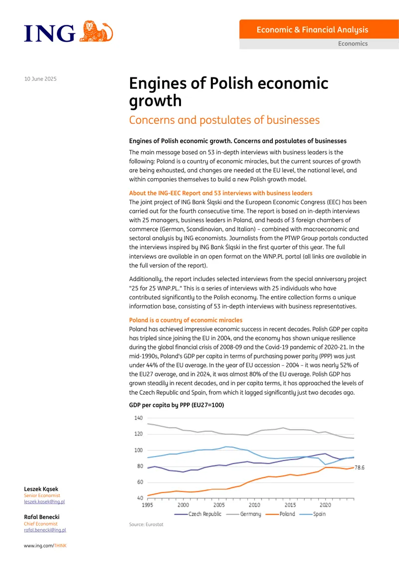 Engines of Polish Economic Growth Report