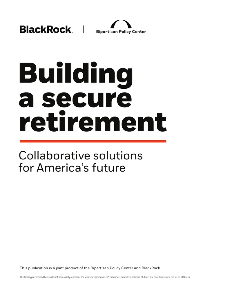 Collaborative Solutions for Retirement Security