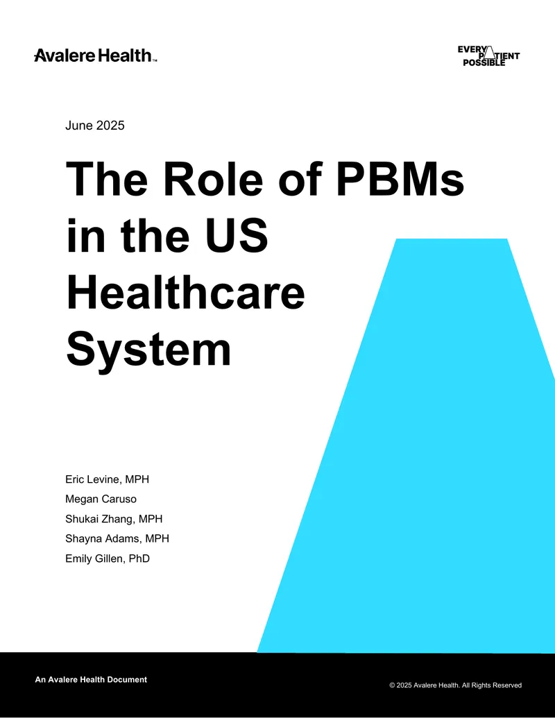The Role of Pharmacy Benefit Managers in US Healthcare