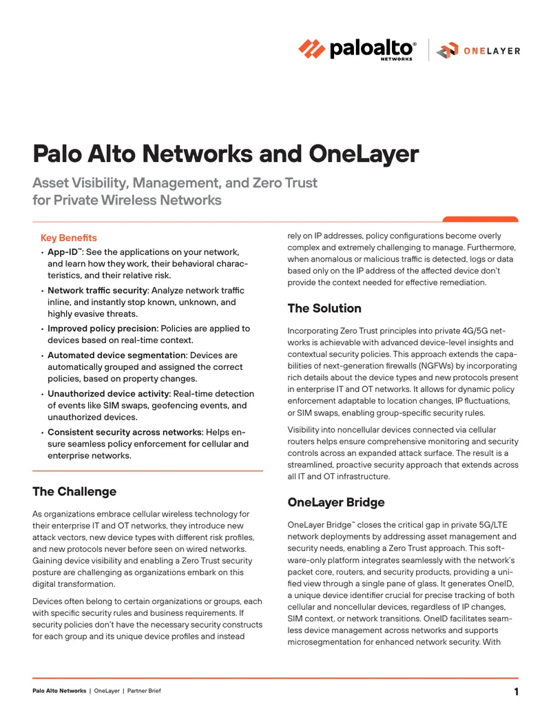 Zero Trust Security for Private 4G and 5G Networks