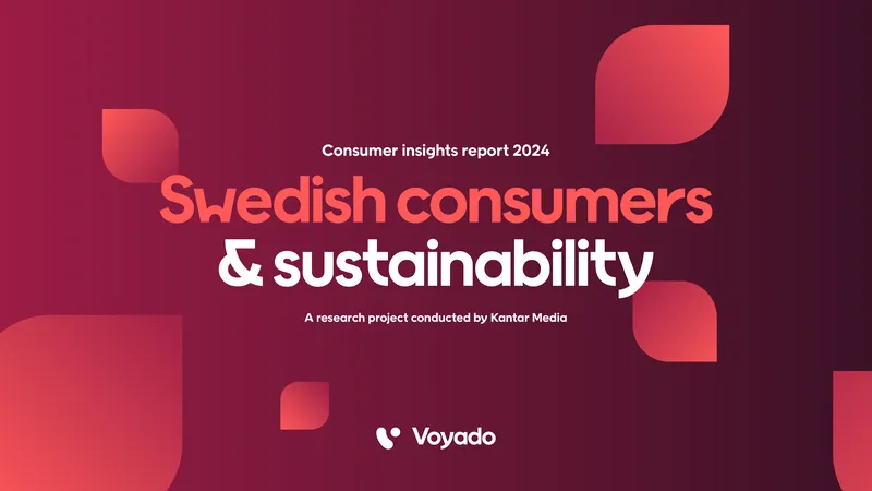 Swedish Consumer Insights on Sustainability 2024