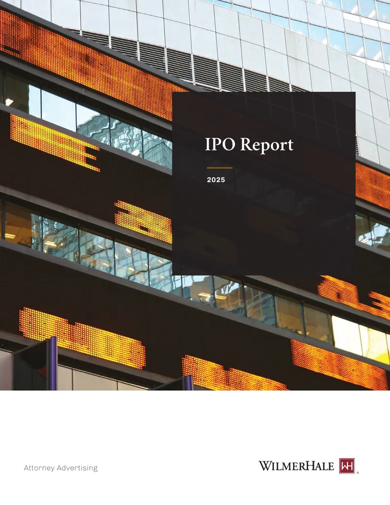 2025 IPO Market Review and Outlook Report