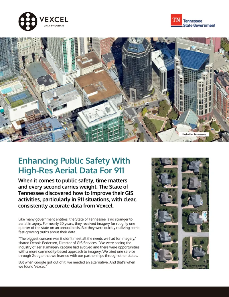 Enhancing Public Safety With High-Res Aerial Data