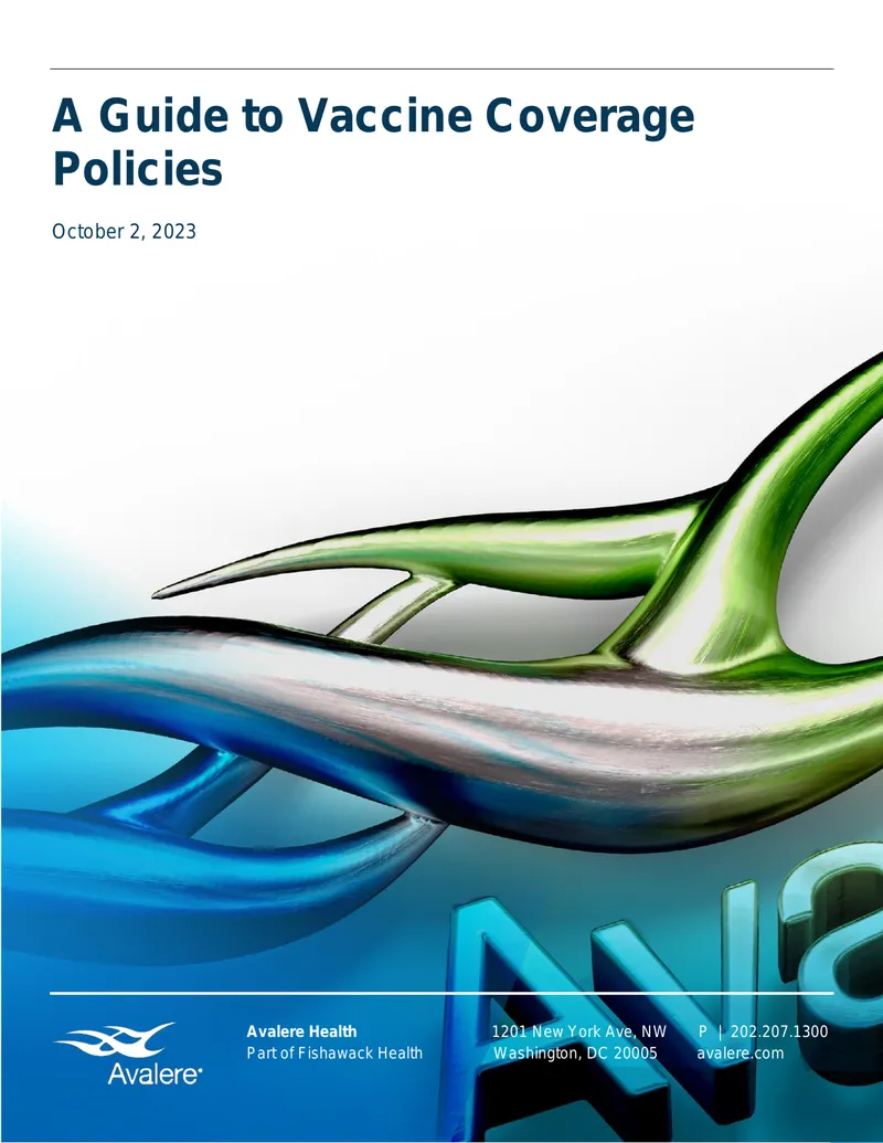 Guide to Vaccine Coverage Policies and Trends