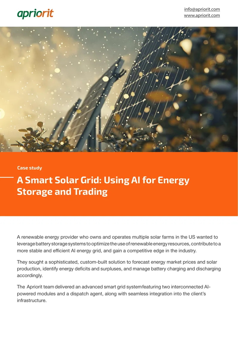 AI-Powered Smart Solar Grid Implementation Case Study