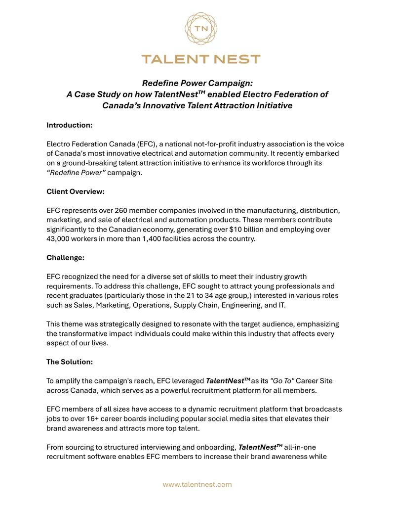 Redefine Power Campaign Case Study