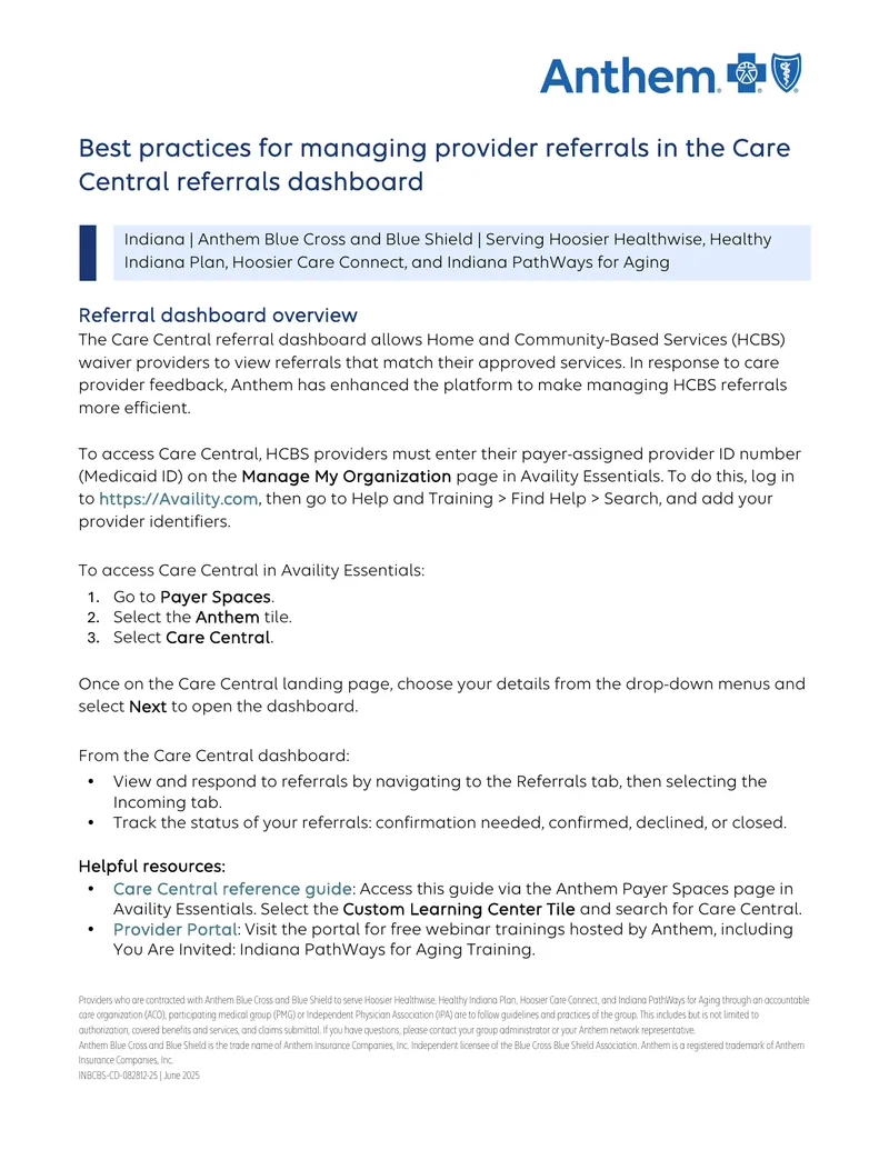 Best Practices for Managing Provider Referrals
