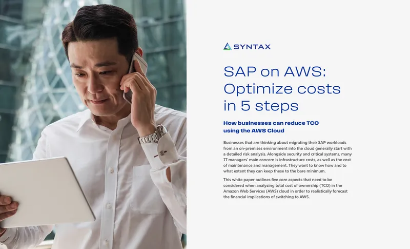 Cost Optimization Strategies for SAP on AWS