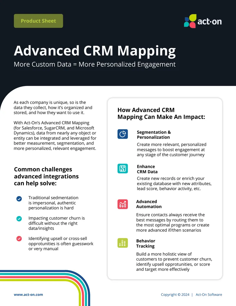Advanced CRM Mapping for Enhanced Engagement