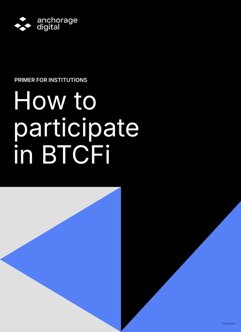 BTCFi Participation Primer for Institutions