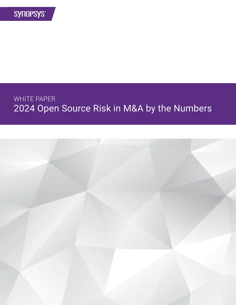 2024 Open Source Risk in M&A Analysis